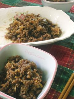 牛肉のしぐれ煮-レシピのメイン写真