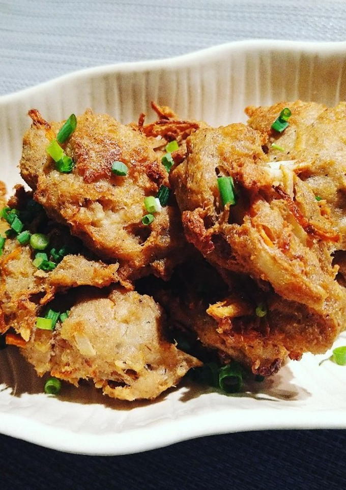 サバ缶と豆腐のふんわりさつま揚げ-レシピのメイン写真