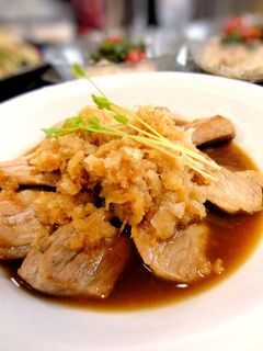 簡単主菜★豚カルビのおろしポン酢炒め-レシピのメイン写真