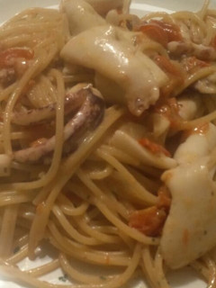 いかのワタ入りこくうまっパスタ-レシピのメイン写真