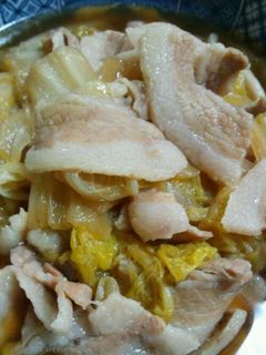 白菜と豚バラのさっと煮-レシピのメイン写真