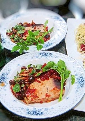 ☆生節（トンボ節）の軽いトマト煮込み-レシピのメイン写真