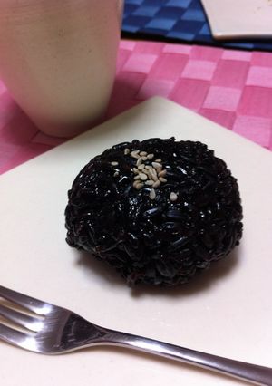 黒米おはぎ-レシピのメイン写真
