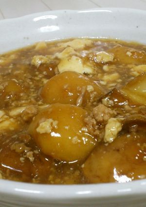 じゃがいもと豆腐のそぼろあんかけ-レシピのメイン写真