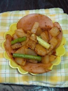 魚肉ソーセージのケチャップ炒め-レシピのメイン写真