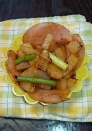 魚肉ソーセージのケチャップ炒め-レシピのメイン写真