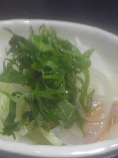 玉ねぎと青じそのポン酢和え-レシピのメイン写真