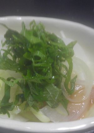 玉ねぎと青じそのポン酢和え-レシピのメイン写真