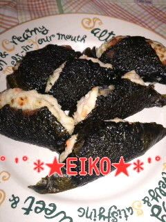 つくねの海苔はさみ焼き☆彡-レシピのメイン写真