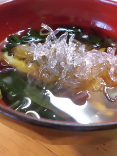 *プチプチ海藻麺のお吸い物*-レシピのメイン写真