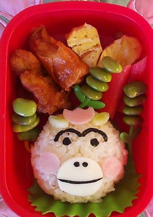 花かっぱ☆キャラ弁-レシピのメイン写真