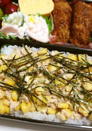 ツナコーン☆マヨって迷って☆乗せた丼-レシピのメイン写真