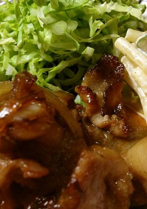 ランチ限定★焼肉屋さんの生姜焼き定食★-レシピのメイン写真