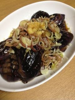 なすとみょうがのしょうがポン酢がけ-レシピのメイン写真