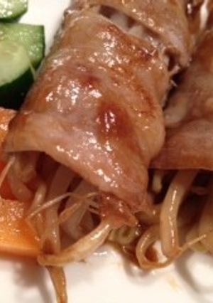 こってり♪豚肉もやしロール-レシピのメイン写真