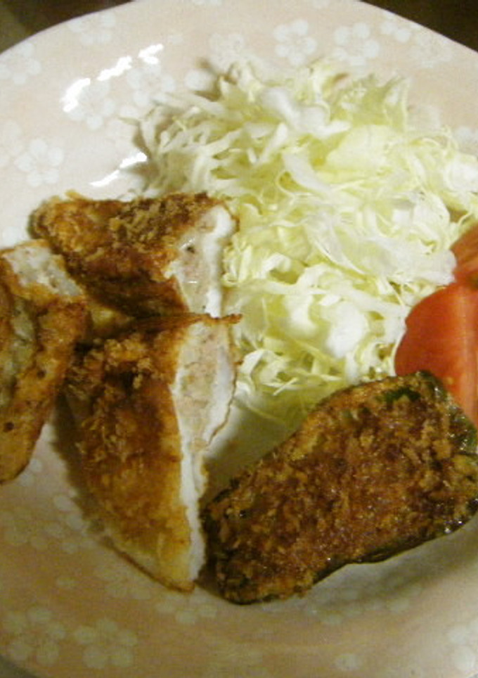 はんぺんの挽肉はさみ揚げ-レシピのメイン写真