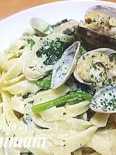 アサリのクリームパスタ-レシピのメイン写真