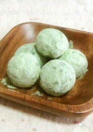 ほろほろ抹茶のスノーボウル-レシピのメイン写真