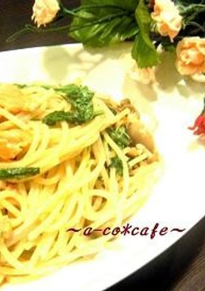 サーモンとベビーリーフのクリームパスタ☆-レシピのメイン写真