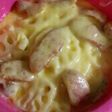 簡単スチーマーでレンコンにとろけるチーズ