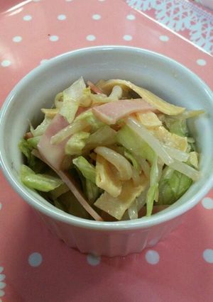 ちょっと和風な細切りサラダ-レシピのメイン写真