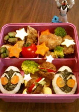 親子遠足弁当(フォーゼ)-レシピのメイン写真