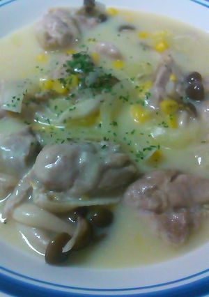 鶏肉のコーン煮-レシピのメイン写真
