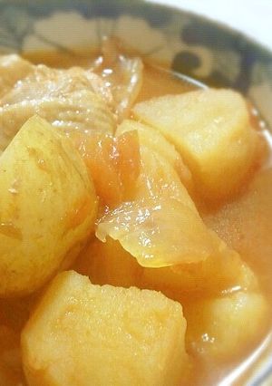 トマトさわやか♪肉じゃがストロガノフ風-レシピのメイン写真