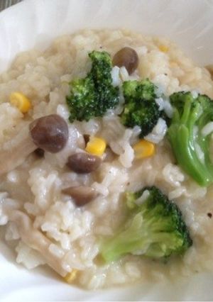 ちょっと色気づいちゃったリゾットランチ。-レシピのメイン写真