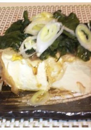 塩蔵わかめで簡単❤塩豆腐!!-レシピのメイン写真