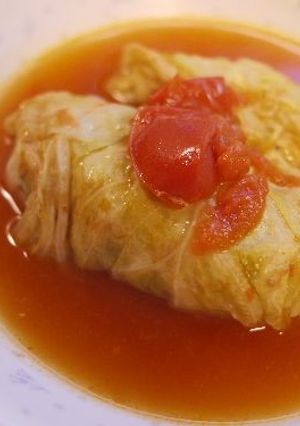 ゴックンもぐもぐスープロールキャベツ☆-レシピのメイン写真