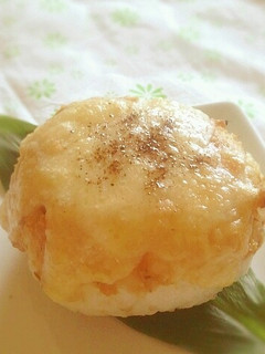 リメイクランチの味噌チーズ焼きおにぎり-レシピのメイン写真