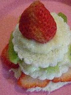 アレルギーの娘に誕生日ケーキを-レシピのメイン写真