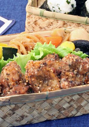 鶏の唐揚げ　ごまと海苔風味-レシピのメイン写真