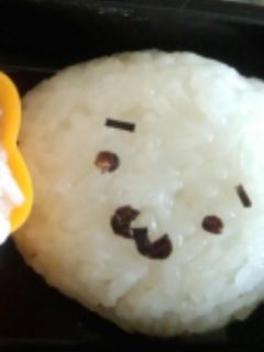 簡単キャラ弁☆顔文字おにぎり-レシピのメイン写真