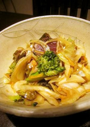 新玉ねぎと鰹のサラダ〜韓国風〜-レシピのメイン写真
