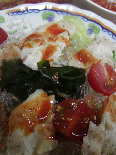 韓国風プチプチ麺サラダ-レシピのメイン写真