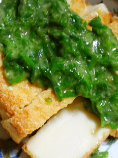 厚揚げ・・・ねぎ味噌のせ-レシピのメイン写真