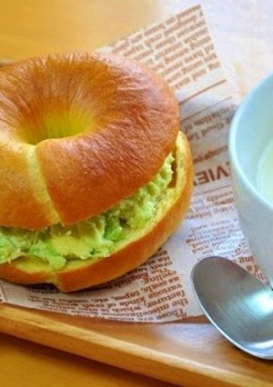 カレーベーグル-レシピのメイン写真