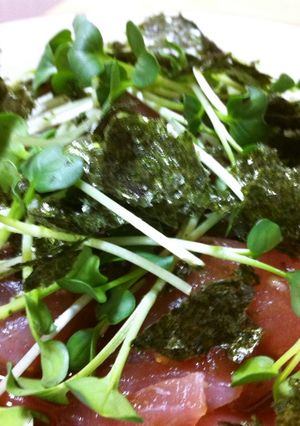まぐろのわさび醤油あえ-レシピのメイン写真