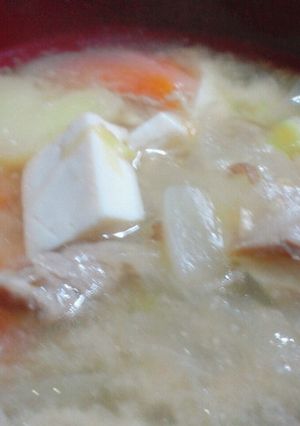 季節限定・・豚汁-レシピのメイン写真