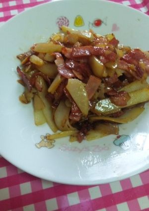 ポテトとベーコンのバター醤油炒め-レシピのメイン写真