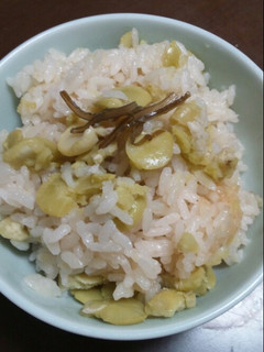 空豆好きにはたまらん☆空豆ご飯-レシピのメイン写真