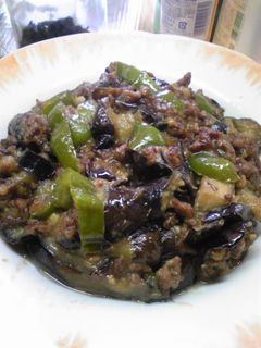 茄子と挽き肉こってり甘味噌炒め-レシピのメイン写真