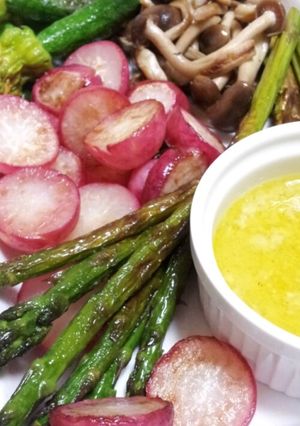 塩麹☆さっぱりディップソースでグリル野菜-レシピのメイン写真