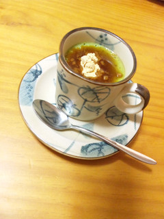 豆腐でヘルシー抹茶きなこプリン♪-レシピのメイン写真