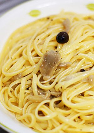 塩麹きのこのお手軽カルボナーラ-レシピのメイン写真