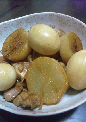 ☆鶏モモ肉と大根のこってり煮☆-レシピのメイン写真