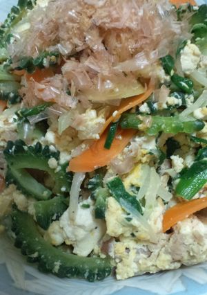 簡単！野菜たっぷりゴーヤチャンプル-レシピのメイン写真