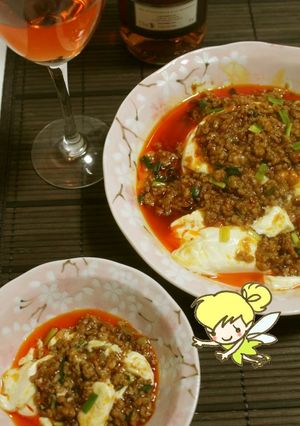 おぼろ豆腐にかけるだけ~の簡単麻婆豆腐-レシピのメイン写真